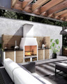 Schiedel - The Kingham Garden Fireplace