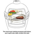 Mi-Fires Kamado PRO Grill 22" - Matte