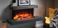 Solution Fires Sheringham Electric Suite - Without Base