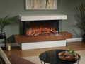 Solution Fires Sheringham Electric Suite - With Base