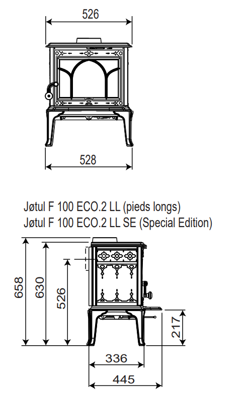 Jøtul F 100 Eco.2
