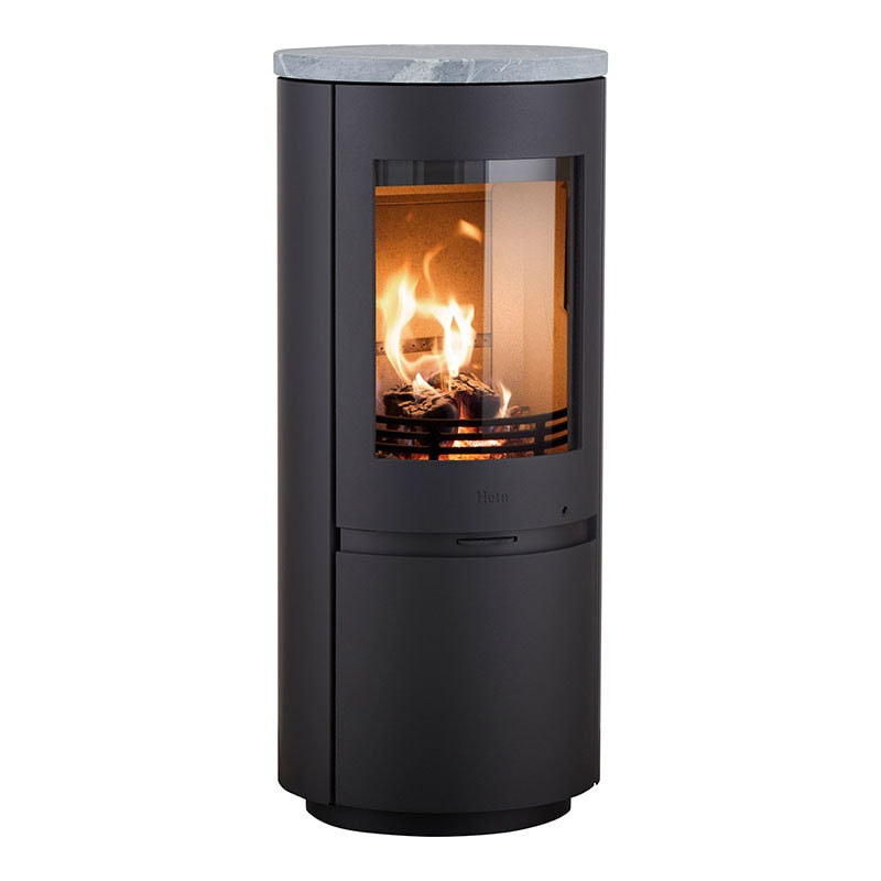 Heta Scan-Line 8 Steel - Wood Burning Stove