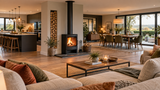 How to Choose a Fireplace or Stove for an Open-Plan Living Space