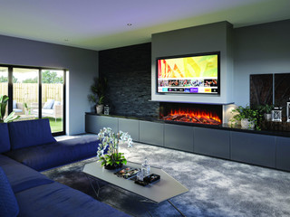 Solution Fires LUX 150 - Inset Electric Fire / Media Wall