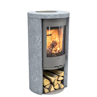 Contura 520T Style - Wood Burning Stove / Grey