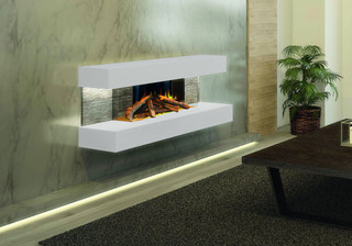Evonicfires Compton 2 - Electric Fireplace Suite