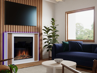 Evonicfires Rivera 125 - Electric Fireplace Suite