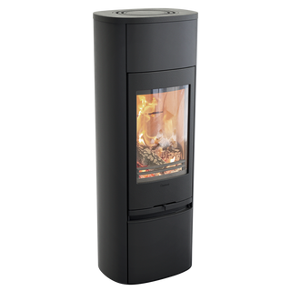 Contura 890 Style - Wood Burning Stove / Black / Painted Aluminium Top