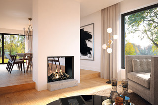 DRU Maestro 75 Tunnel - Balanced Flue Gas Fire