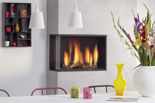 DRU Global 60 Corner - Balanced Flue Gas Fire