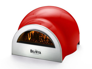 Delivita Chefs Collection - Outdoor Pizza Oven / Chilli Red