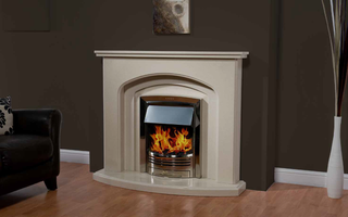 Worcestershire Marble Tuscon - Marble/Stone Fireplace