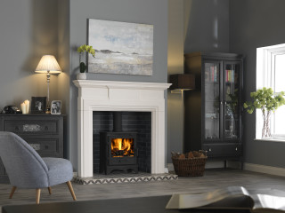 Penman Hadley 56" Agean Limestone Mantel