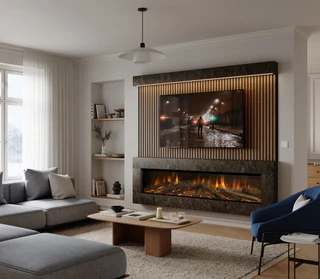 Aura Kinver FD 1800 - Built in Electric Fire