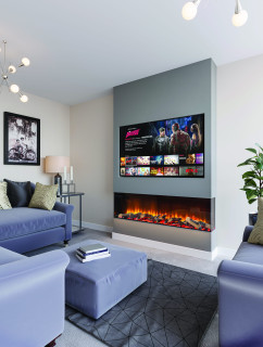 Solution Fires Etronic 1500 Slimline - Inset Electric Fire