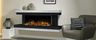 Evonicfires e-lectra Ledbury 1500mm - Electric Fireplace Suite