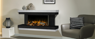 Evonicfires e-lectra Ledbury 1350mm - Electric Fireplace Suite