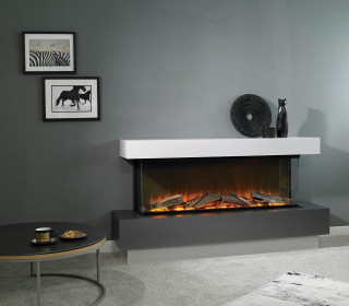 Evonic e-lectra Vanquish 1000 - Electric Fireplace Suite