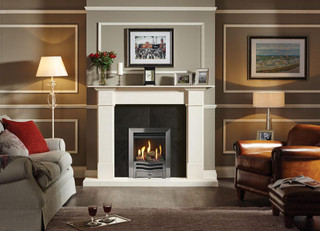 Gazco Logic HE Logs - Balanced Flue Gas Fire