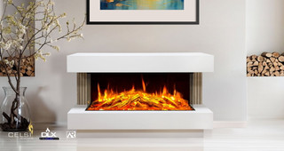 Celsi Electriflame DLX Monroe 1000 Suite - Midnight Edition