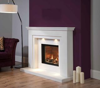 Worcestershire Marble Shelsley - Marble/Stone Fireplace