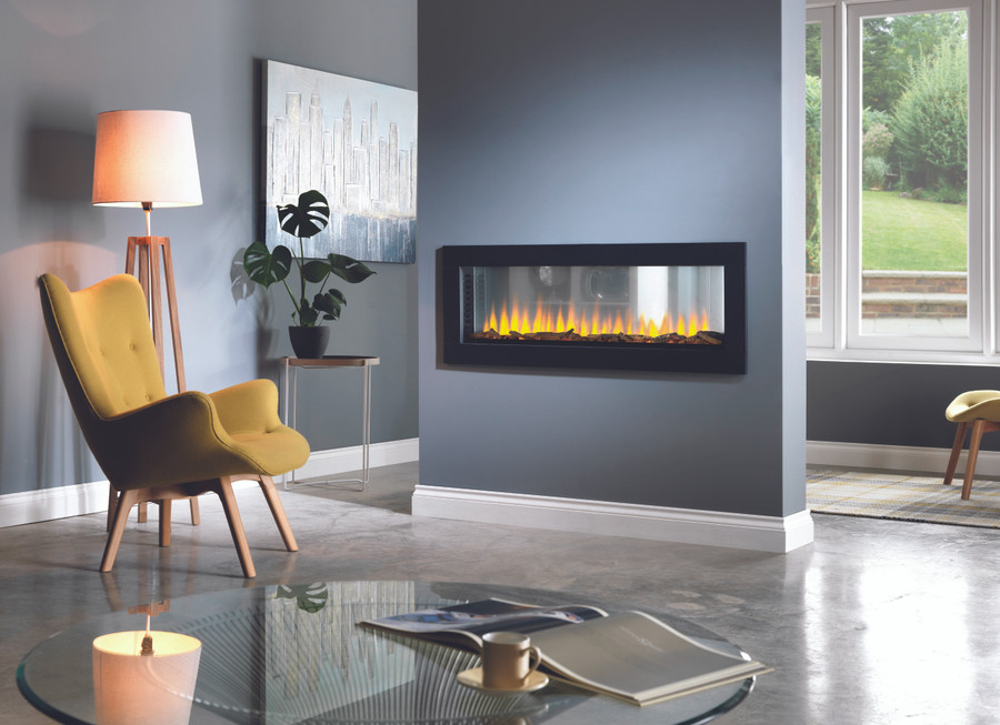 Solution Fires SLE125t - Tunnel Electric Fire