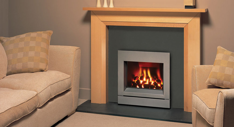 Gazco Logic HE Coals - Balanced Flue Gas Fire - Complete Front