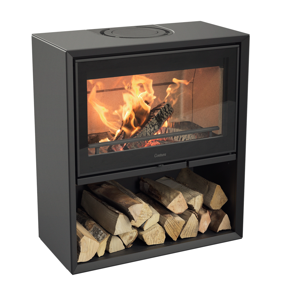 Contura 310G - Wood Burning Stove / Black
