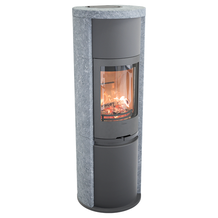 Contura 690T Style - Wood Burning Stove / Grey