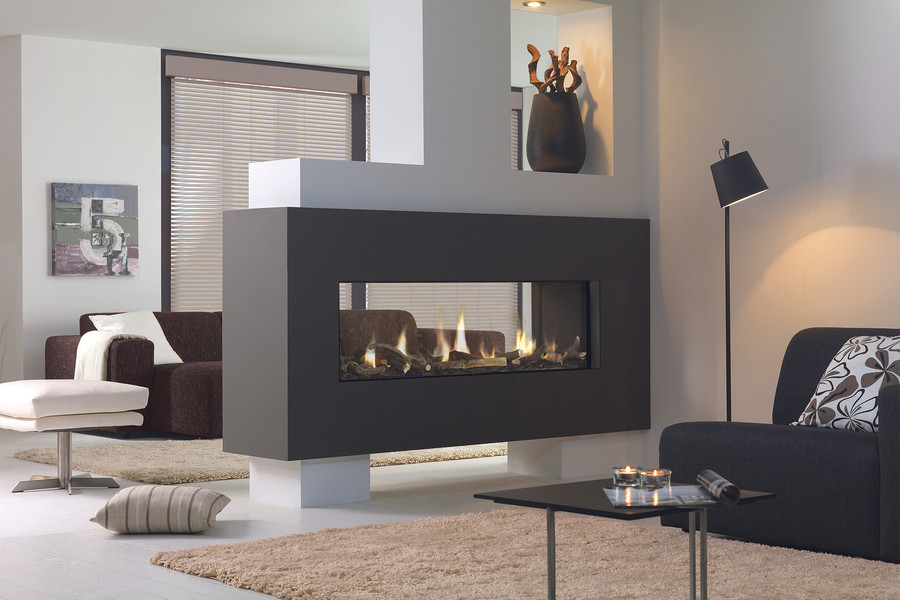 DRU Metro 150XT Tunnel - Balanced Flue Gas Fire