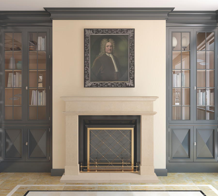 Principal Stone Oscingworth - Limestone Fireplace