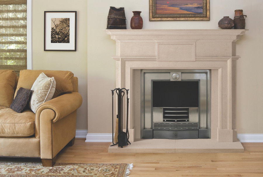 Principal Stone Georgeworth - Limestone Fireplace