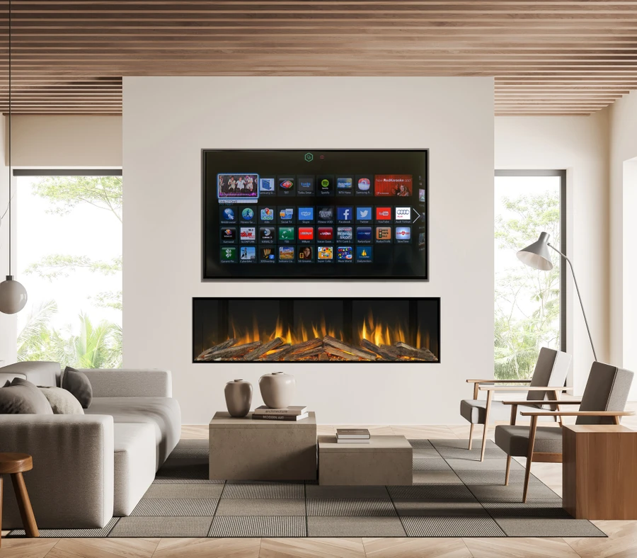 Aura Kinver FD 1500 - Built in Electric Fire