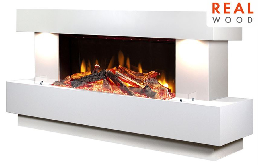 Ultiflame VR Skyfall 800 Smooth White