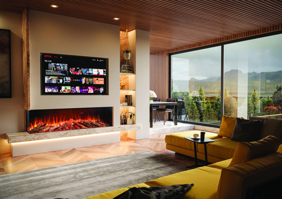 Solution Fires LUX 175 - Inset Electric Fire / Media Wall