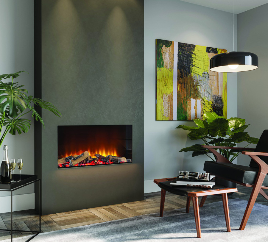 Solution Fires Etronic 800 Slimline - Inset Electric Fire