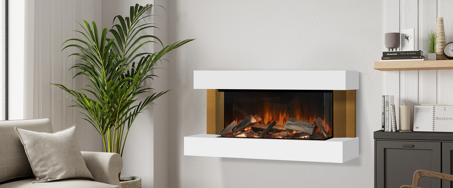 Evonicfires e-lectra S1350 - Electric Fireplace Suite