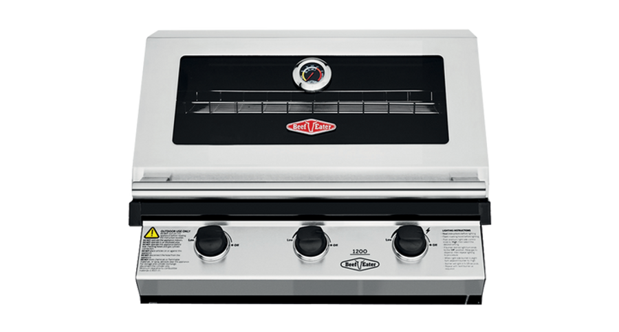 Beef Eater 1200S Series - 3 Burner Built In BBQ