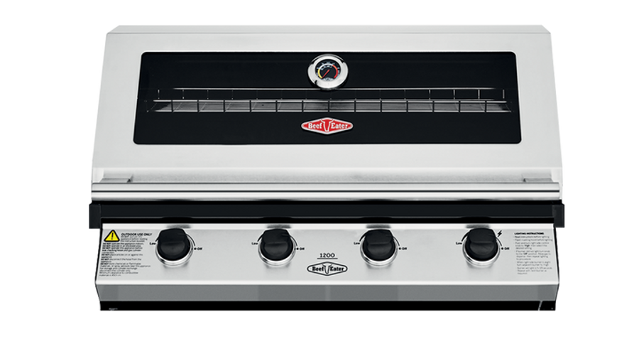Beef Eater 1200S Series - 4 Burner Built In BBQ