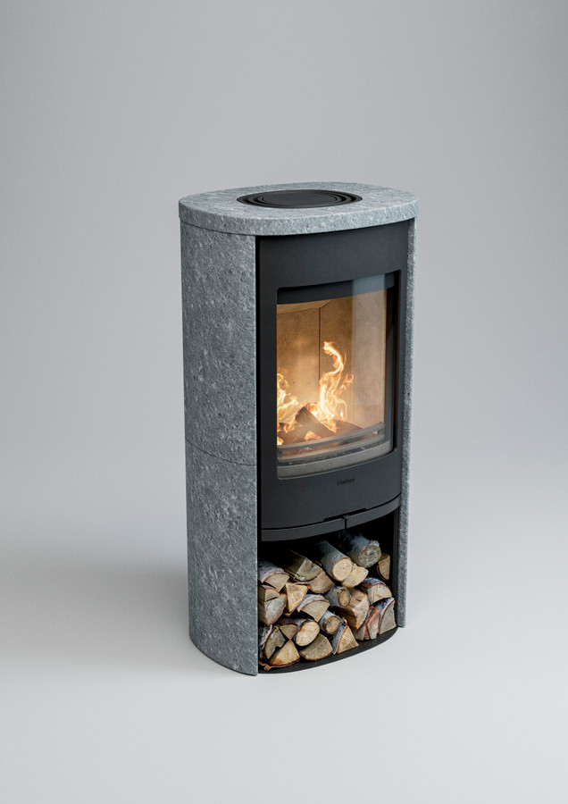 Contura 920T Style - Wood Burning Stove - Black