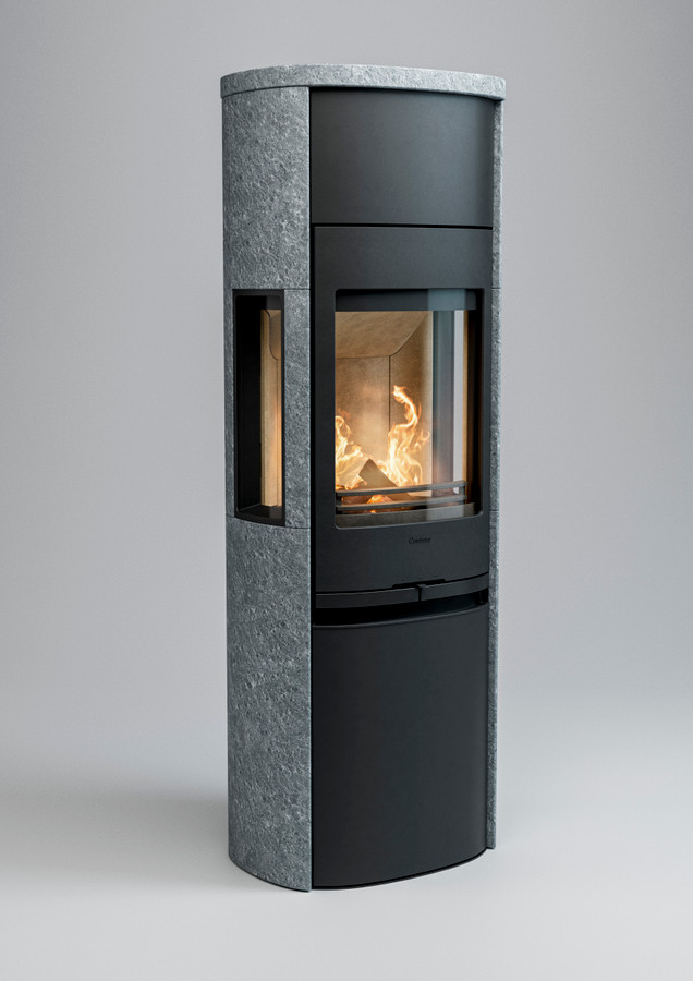 Contura 996T Style - Wood Burning Stove - Black