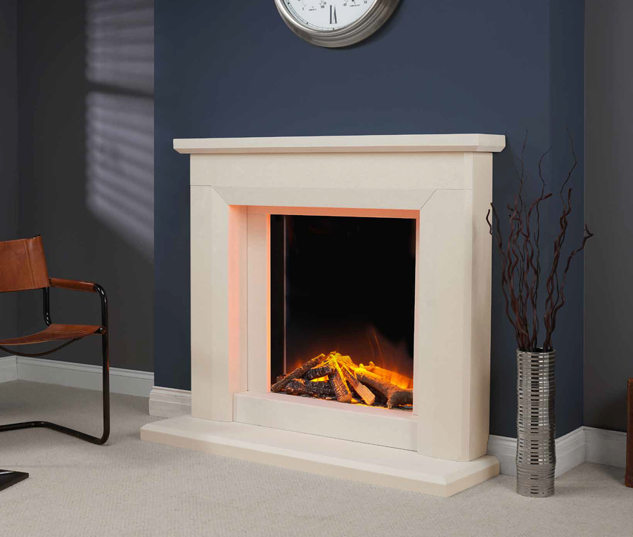 Worcestershire Marble Marissa- Marble/Stone Fireplace