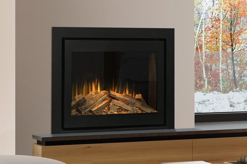Aura e-Lectra C8SL - Electric Inset Stove - Cropped