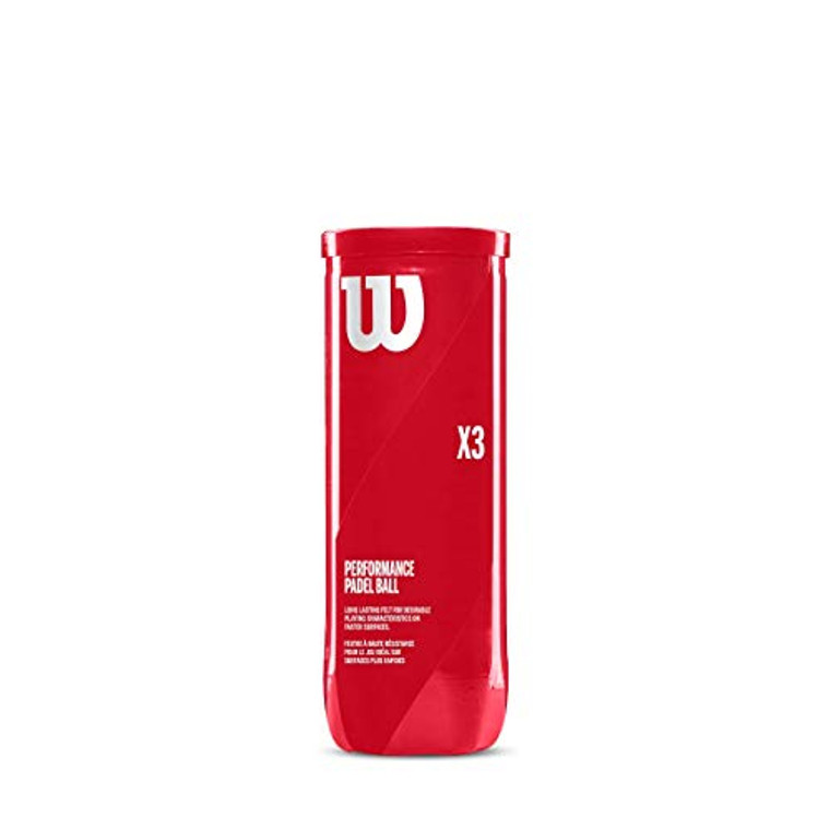 Wilson X3 Padel Balls, 3-pack