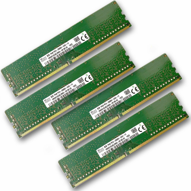 32GB (4 x 8GB) 8GB PC4 DDR4 R | PCSP