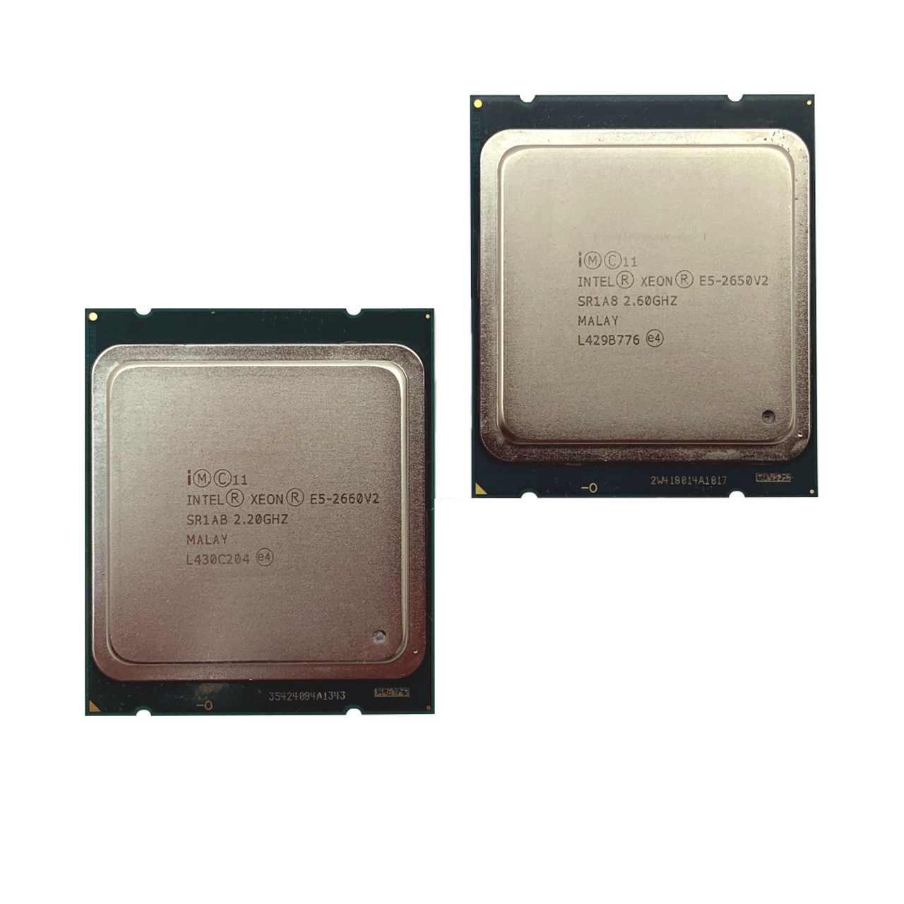 2x Intel Xeon E5-2660 v2 Processors - 2.20 GHz - 10 Cores Each
