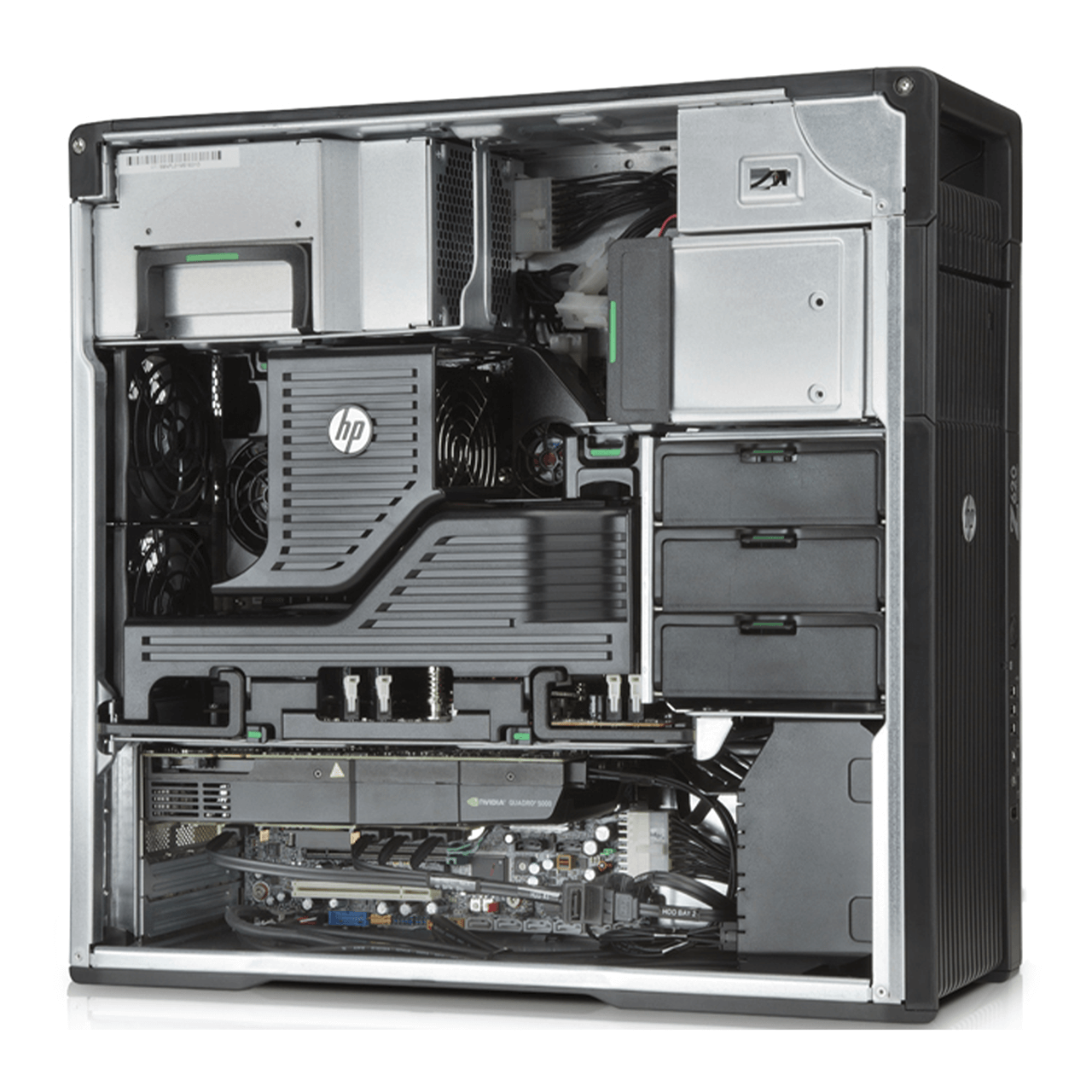 HP Z620 MT - Intel Xeon E5-1650 (3.20 GHz) 6C - 8GB DDR3 - 1x