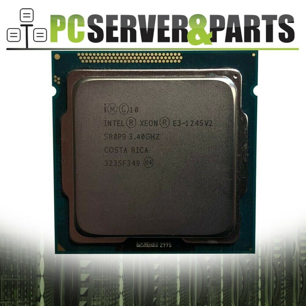 Xeon E3-1245 v2 4core Socket 1155 1600MHz FSB 8MB Cache 77W