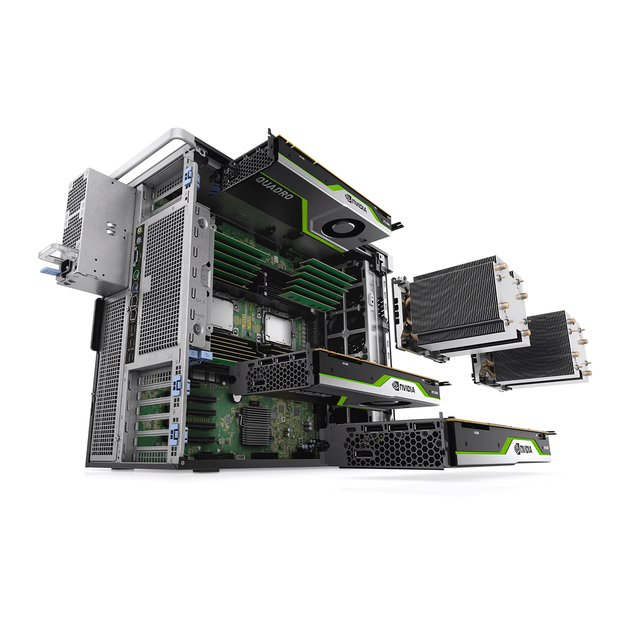 ワークステーション Dell T7920, dual gold 6154 ,ram 128gb Dell Precision T7920 Tower - 2x Intel Xeon Gold 6134