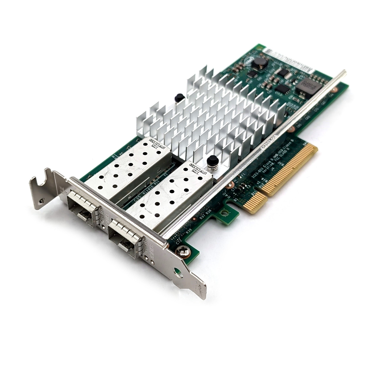 X520-DA2 純正intel SFP+ 2個　LC-LCファイバ2m　セット Dell Intel X520-DA2 10GbE 2x SFP+ PCIe Network Adapter Low Profile